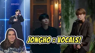 Reacting to Jongho Solos! 'Everything' MV + Immortal Songs 2 Performance & Wild Flower Cover!