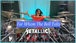 Metallica - For Whom The Bell Tolls - Lars Ulrich || Drum Cover by KALONICA NICX