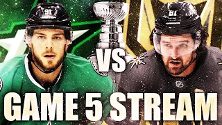 Dallas Stars VS Vegas Golden Knights GAME 5 LIVE STREAM—Western Conference Finals NHL Playoffs