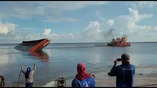 mas uma obra concluída  balsa vó maria