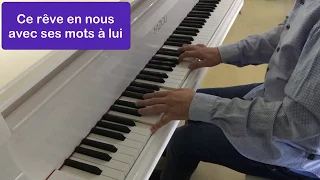 Johnny Hallyday - Quelque chose de Tennessee (avec paroles) - Piano