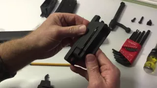 Tromix's Mossberg MVP magazine well installation