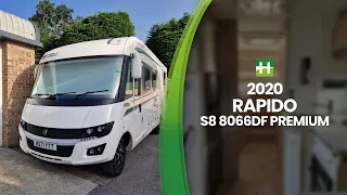 2020 Rapido Serie 8 8066DF Premium