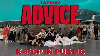 [K-POP IN PUBLIC | ONE TAKE] TAEMIN 태민 ADVICE cover by RIZING SUN Russia