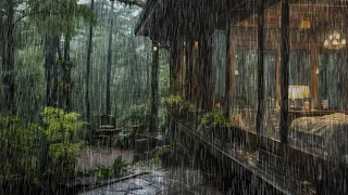 Best Soothing Rain Sounds For Sleep | Deep sleep and Stress Reliever