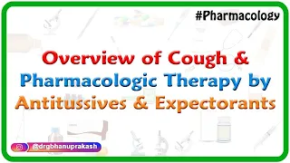 overview of cough and Pharmacologic therapy by Antitussives and Expectorants