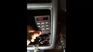 e30 OBC CODE function alarm