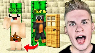 MOJA NOWA SEKRETNA BAZA pod BOBOWICAMI w Minecraft!