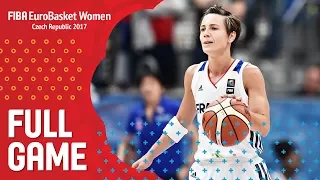 France v Serbia - Full Game - FIBA EuroBasket Women 2017