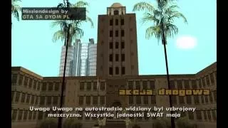 GTA SWAT DYOM [#2] Akcja drogowa