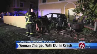 Woman charged with DUI in crash