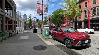 Vancouver Chinatown walking through 2