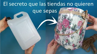 How to LAMINATE fabric in a plastic container / RESIN HOMEMADE RECIPE / Beautiful craft work / DIY