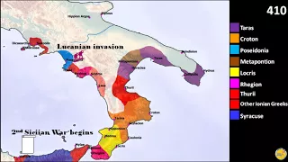 History of Magna Graecia, part 2, Southern Italy