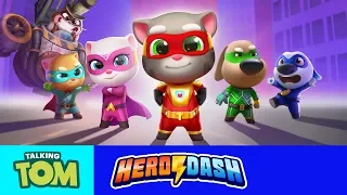 🦝⚡ Raccoon Invasion in Talking Tom Hero Dash! (ALL Trailers)