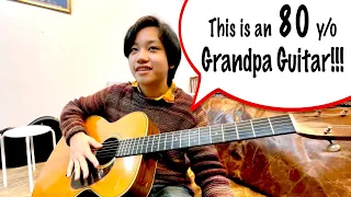 This is what an 80 y/o Martin guitar sounds like