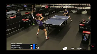 WTT Youth Spa 2022, U17 Semifinala   Bianca Mei-Roșu vs Nicole Arlia