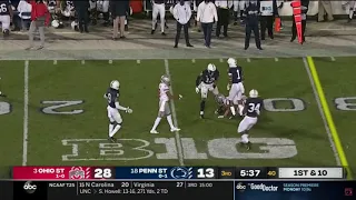 Justin Fields v Penn State 2020 ‑ All Throws and Runs