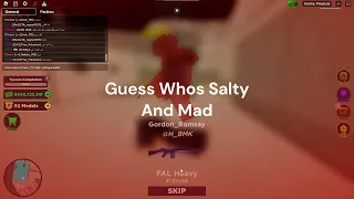 How To Deal With Salty People #1 (In War Tycoon)