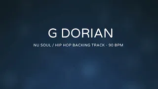 Nu Soul Hip Hop Backing Track -  G Dorian - Min7 Chords Practice