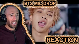BTS - MIC DROP [RAPPER REACTION]