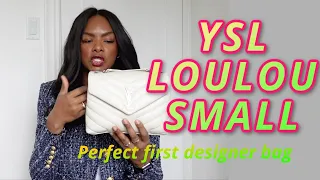 YSL LOULOU SMALL  BAG REVIEW -  perfect first luxury bag