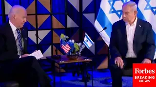 Biden Tells Netanyahu Gaza Hospital Explosion 'Done By The Other Team, Not You' | POTUS In Israel