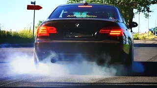 BMW 335i Sound Acceleration Burnout Drift E92 Catless Tire Smoke