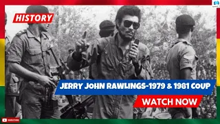 Ft. Lt. Jerry John Rawlings coups in the history of Ghana ⚔️ | June 4, 1979 | 1981 | AFRC & PNDC🇬🇭