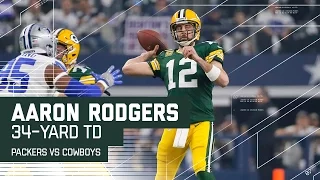 Aaron Rodgers Tosses 34-Yard TD on Opening Drive | Packers vs. Cowboys | NFL Divisional Highlights