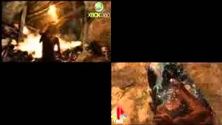 Tomb Raider 2013 Graphics & Comparison Xbox 360 vs Ps3