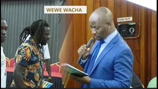 Ssemujju Nganda questions whereabouts of H:E Museveni as Bucha man storms Parliament causing drama