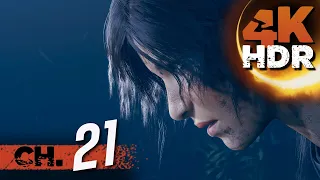 Shadow of the Tomb Raider - [4K/60fps HDR] (100%, One With the Jungle) Part 21 - Downpour