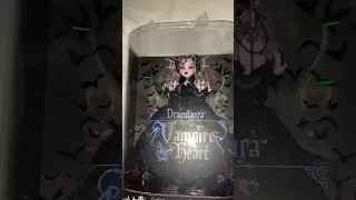 Vampire heart draculaura #unboxing #monsterhigh #draculaura #bratz #drawing #monsterhighcollector