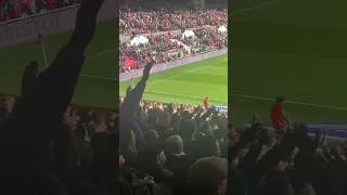 Coventry Fans Sing Let’s All Sing Together At Bristol City