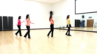 Swore I Was Leaving - Line Dance (Dance & Teach in English & 中文)