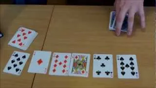 David's de Bruijn sequence card trick