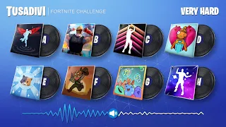 ADIVINA LA MÚSICA - VERY HARD - FORTNITE CHALLENGE - PARTE #3 | tusadivi