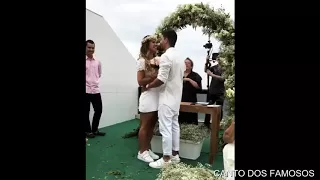 Mayra Cardi surpreende Arthur Aguiar e faz casamento surpresa