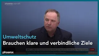 BPK: "Politik zur Wiederherstellung der Natur" mit Umweltministerin Steffi Lemke