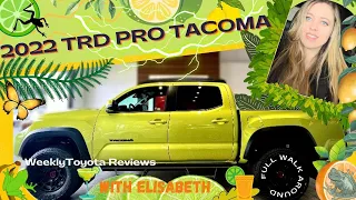 2022 TRD PRO Tacoma Review! Full Walk Around