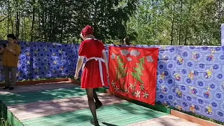 Летний театр "Буратино", сказка по экологии "Красная шапочка"
