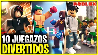 🌊10 JUEGOS EN ROBLOX QUE TE RECOMIENDO PROBAR POR SI ESTAS ABURRIDO DE JUGAR SIEMPRE LO MISMO | 2024