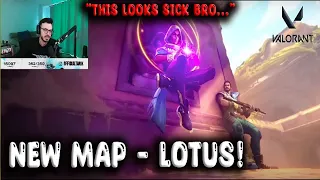 TARIK REACTS TO " CITY OF FLOWERS "// LOTUS OFFICIAL MAP TRAILER II VALORANT II