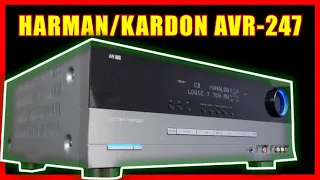 AMPLIFICADOR RECEIVER HARMAN KARDON AVR-247 (VIDEO DE FUNCIONAMIENTO PARA SU VENTA) #vendido