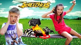 Тима ПРОИГРАЛ баттл Дикие Скричеры ДЕВЧОНКЕ? Кто КРУЧЕ играет в Screechers Wild?