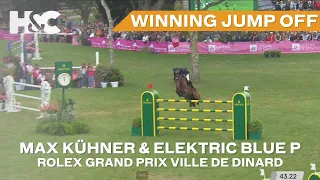 Max Kühner & Elektric Blue P's Winning Jump Off In The Rolex Grand Prix Ville de Dinard 2023