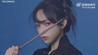 Cheng Xiao with Trendmo magazine || teaser from poster shoot.