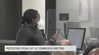 'Justice for Patrick Lyoya' protesters take over public comment at the Grand Rapids City Commission