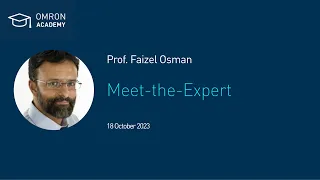 Meet-the-Expert - Prof. Faizel Osman